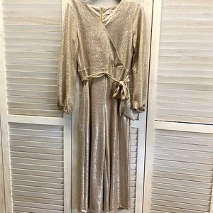 G B Girls gold sparkly jumpsuit